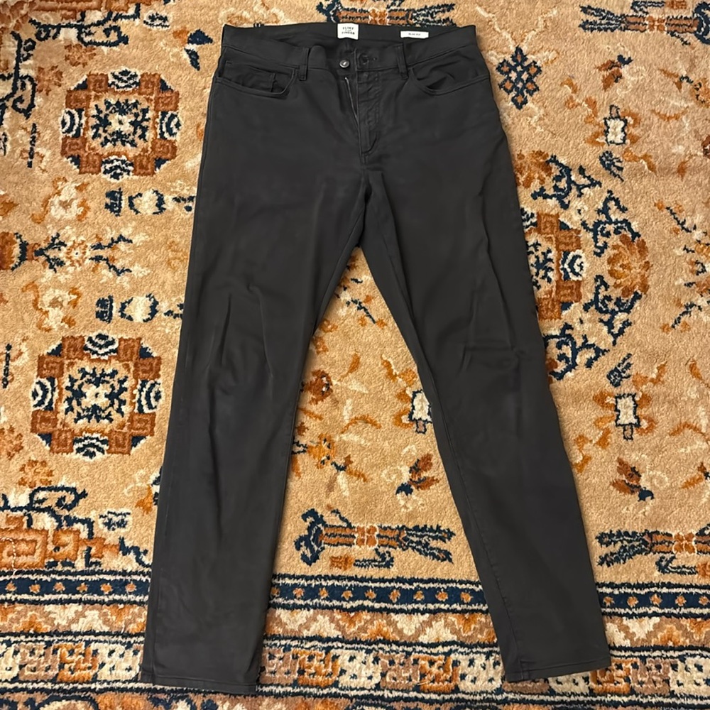 Flint & Tinder 365 Pant Black Slim 34x34
